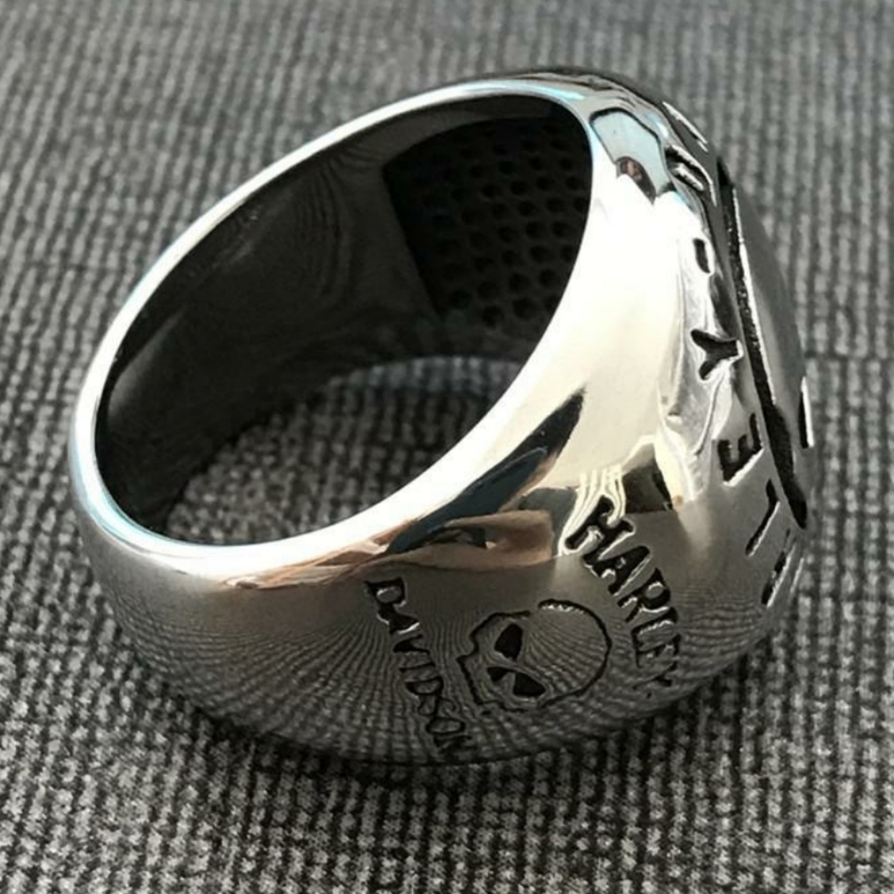Harley-Davidson Limited Gold Willy G Ring NWT - Picture 3 of 3